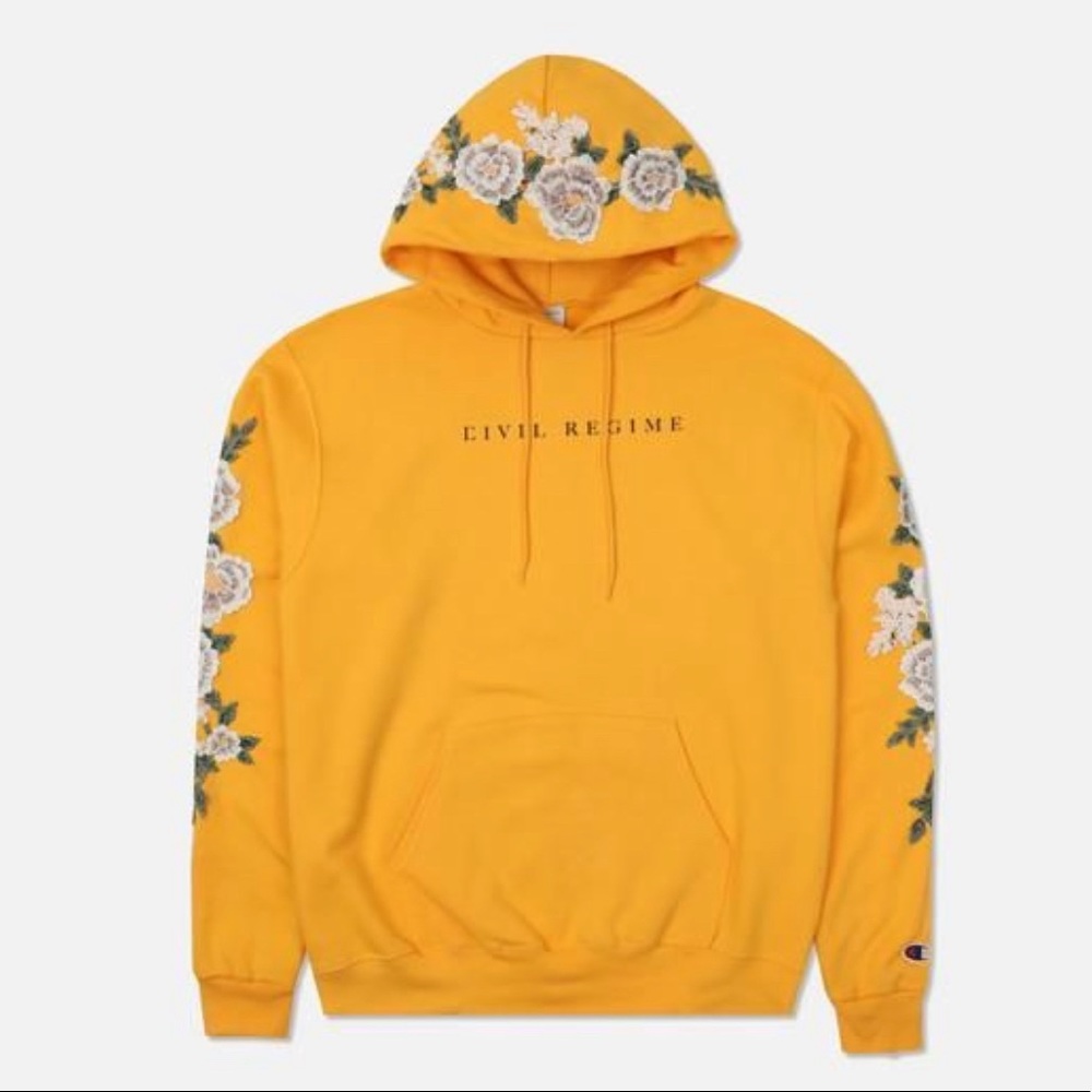Civil Regime Yellow Hoodie